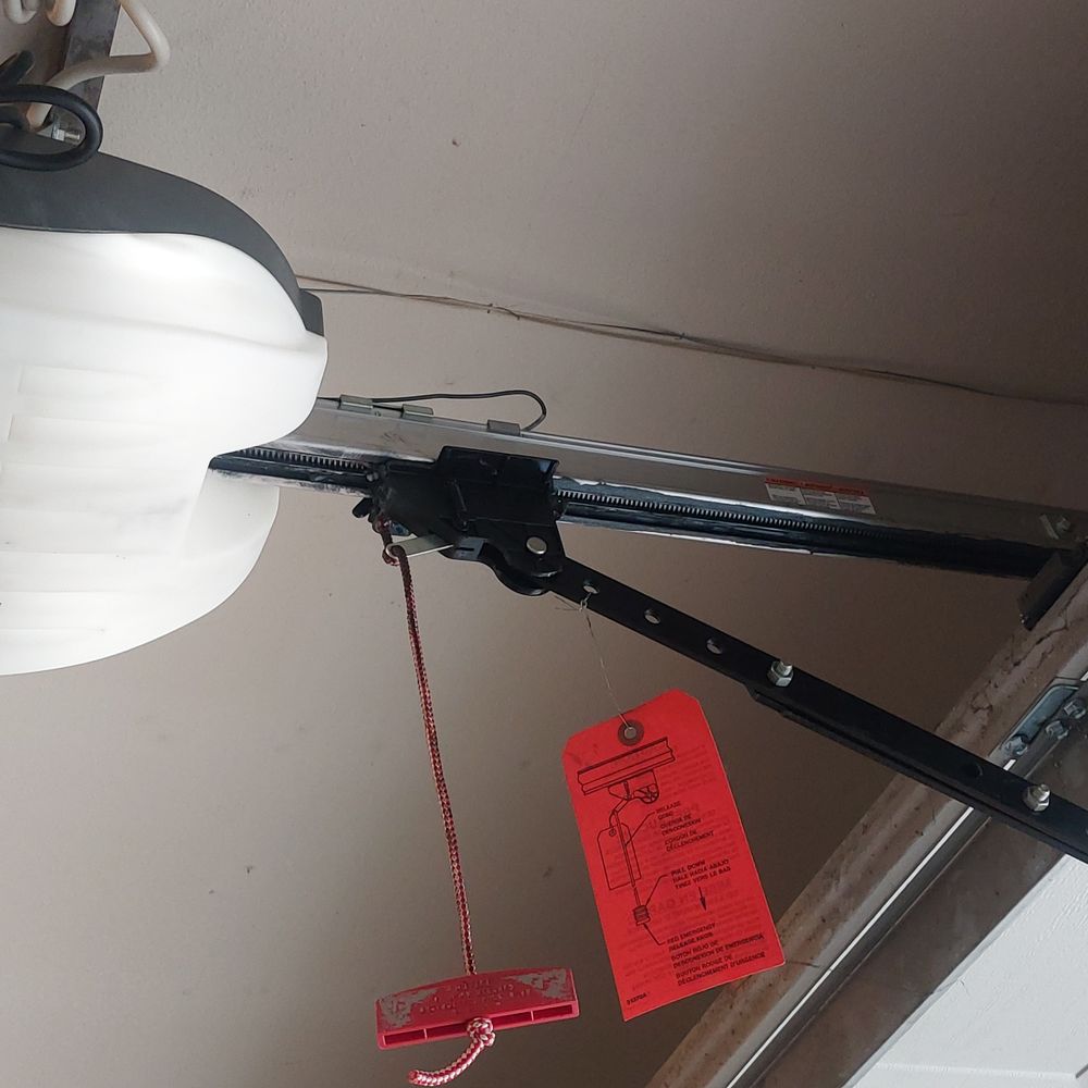 M & M Garage Doors - They spruced up my dingy opener unit, replaced the pull cord, greased the screw. - Garage Door Services Near Me M & M Garage Doors - They spruced up my dingy opener unit, replaced the pull cord, greased the screw. - Garage Door Services Near Me