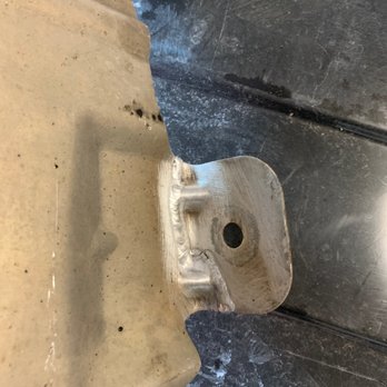 J A C Welding & Fabrication - Repaired aluminum shield - Metal Fabricators Near Me - Fort Worth, Texas