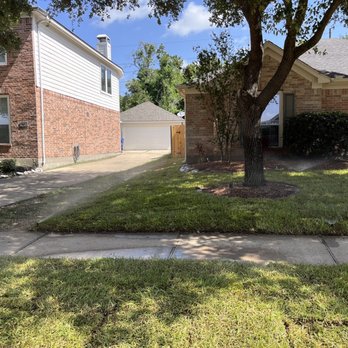 Memelandscaping - After replacing grass of front yard side - Landscaping Near Me