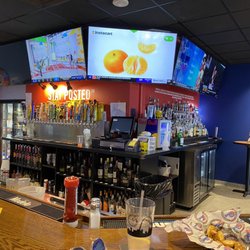 The Post Sports Bar and Grill - The bar at The Post. Fully stocked fir a thirsty hot day.