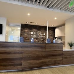 Bella Health + Wellness - Gorgeous back desk