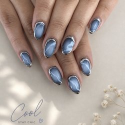 Green Nail Bar - Gel builder with Art by Andy