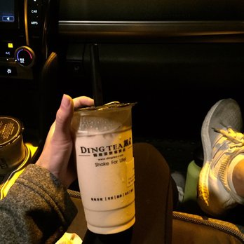 Ding Tea House - Oolong milk tea (75% sweet) - Bubble Tea Near Me - San Jose, California