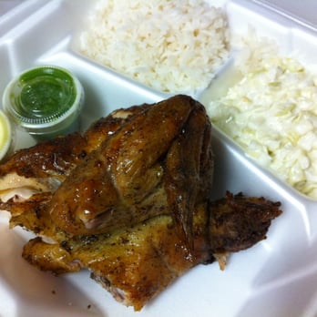 El Pollo Rico - I mix my starch with the green yummy sauce - Latin American Near Me - Wheaton, Maryland El Pollo Rico - I mix my starch with the green yummy sauce - Latin American Near Me - Wheaton, Maryland