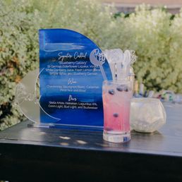 Custom-made bar menu and swizzle sticks :) Custom-made bar menu and swizzle sticks :)