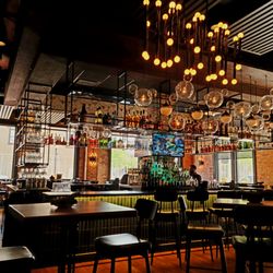The Courthouse Club - Elegant vibe in the bar area.
