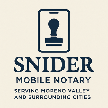 Snider Mobile Notary - Notaries Near Me Snider Mobile Notary - Notaries Near Me