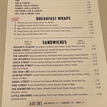 Kossar's Bagels & Bialys - Breakfast & Brunch Near Me - New York, New York Kossar's Bagels & Bialys - Breakfast & Brunch Near Me - New York, New York