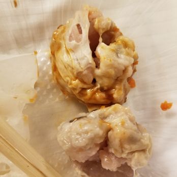 Modern China - 4 Pieces Siu Mai is under cooked. Shrimp is completely raw. - Chinese Near Me - Walnut Creek, California Modern China - 4 Pieces Siu Mai is under cooked. Shrimp is completely raw. - Chinese Near Me - Walnut Creek, California