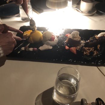 Elements - The dessert platter fixed for us. All were fabulous and enough for five to share! - New American Near Me - Paradise Valley, Arizona Elements - The dessert platter fixed for us. All were fabulous and enough for five to share! - New American Near Me - Paradise Valley, Arizona