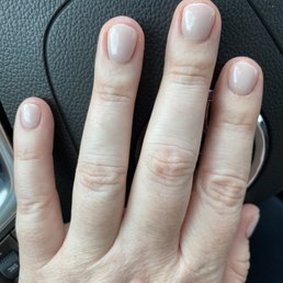 Powder dip manicure