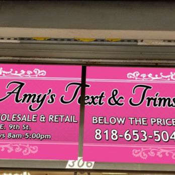 Amy's Text & Trims - Great selection of gorgeous fabrics, which are displayed beautifully in the bright and airy store. Staff is attentive and knowledgeable. - Fabric Stores Near Me - Los Angeles, California