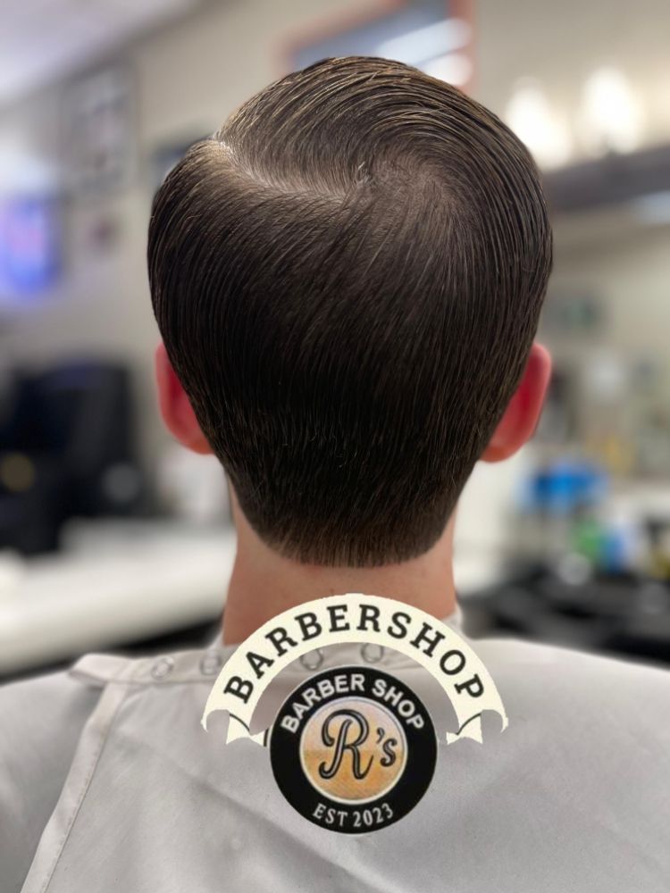 R's Barber Shop Logo