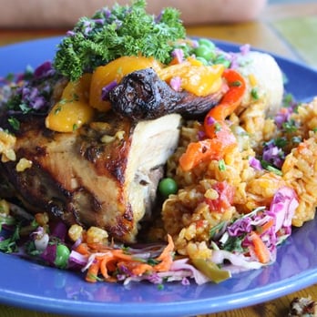 Pambiche - Arroz con Pollo!   Read my blogpost review on Pambiche at http://www.lavbm.com/2009/07/blog-post_16.html - Cuban Near Me - Portland, Oregon