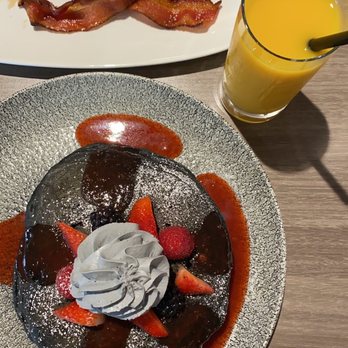 Basalt - Basalt Charcoal Buttermilk Pancakes - New American Near Me - Honolulu, Hawaii Basalt - Basalt Charcoal Buttermilk Pancakes - New American Near Me - Honolulu, Hawaii
