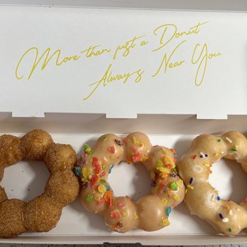 Mochinut - Cinnamon churro, fruity pebbles & original - Donuts Near Me - Salt Lake City, Utah