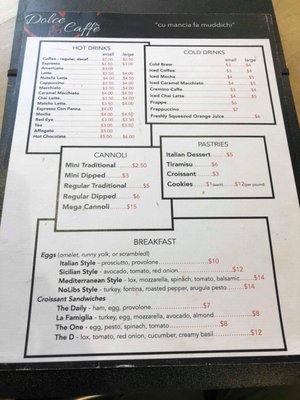 Menu photo 5 Dolce & Caffè Philadelphia, PA Menu photo 5 Dolce & Caffè Philadelphia, PA