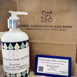 Soul Garden Bath and Body - Soul Garden Bath and  Body's Vanilla Oak lotion-- smelled so nice I had to get one of my own.