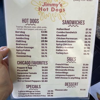 Jimmy's Hot Dogs - Hot Dogs Near Me - Phoenix, Arizona