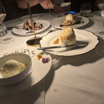 Delmonico's - 1 of everything on dessert menu each one great in their own way - Steakhouses Near Me - New York, New York Delmonico's - 1 of everything on dessert menu each one great in their own way - Steakhouses Near Me - New York, New York