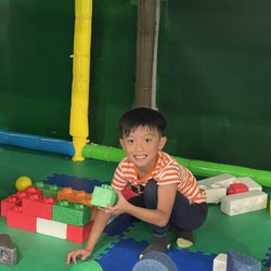 365 Fundays - No.6 in his happy place building with Legos