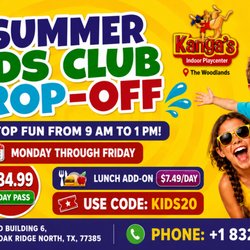 Kanga’s Indoor Playcenter- Woodlands