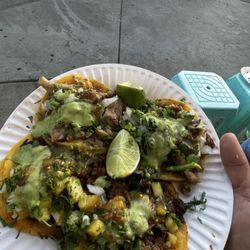 Tacos de Asada, Al Pastor, Tripas, y Suadero