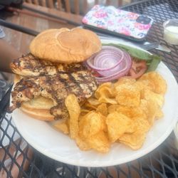 Waterfront Bar & Supper Club - Chicken sandwich