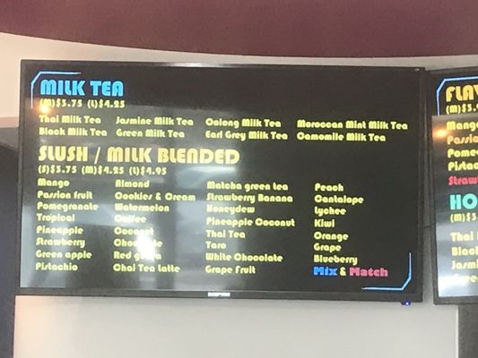 Menu photo 2 Boba King Las Vegas, NV