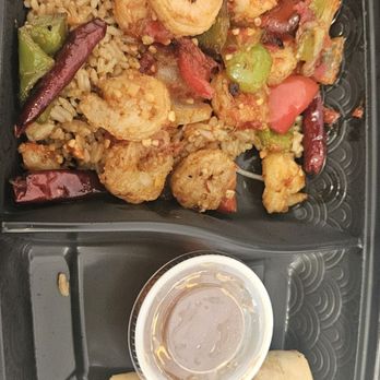 P.F. Chang's - Lunch special - firecracker shrimp (delicious and good portion) - Chinese Near Me - Dallas, Texas P.F. Chang's - Lunch special - firecracker shrimp (delicious and good portion) - Chinese Near Me - Dallas, Texas