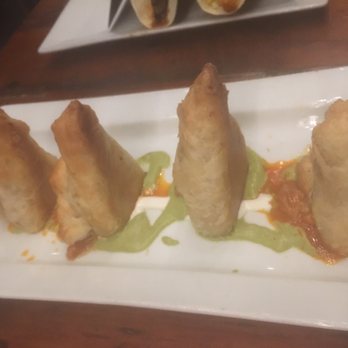 Flying Iguana - Chorizo potato empanadas . So good (like a croissant with meat and potato (comfort food!) - Latin American Near Me - Neptune Beach, Florida Flying Iguana - Chorizo potato empanadas . So good (like a croissant with meat and potato (comfort food!) - Latin American Near Me - Neptune Beach, Florida