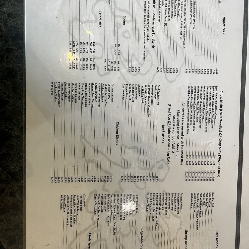 Nam Wah Chinese Vietnamese - Menu - Chinese Near Me - Berea, Ohio