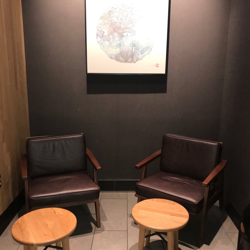 Starbucks - A quiet corner to relax and enjoy your coffee. - Coffee & Tea Near Me - Fort Eustis, Virginia
