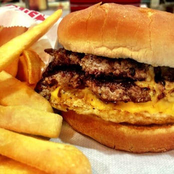 Fatburger - Double Fatburger with Over Medium Egg and Cheese. AMAZING! The best FB location we've been to!! - Burgers Near Me - Henderson, Nevada