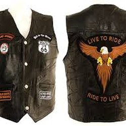 Shoe Repair Plus - We sew patches on leather vests and jackets!