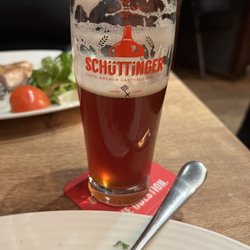 Schüttinger Gasthausbrauerei - Beer in glass