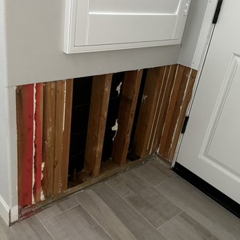 Dream Wall Design - Water damage in Irvine (before) - Drywall Installation & Repair Near Me - Irvine, California