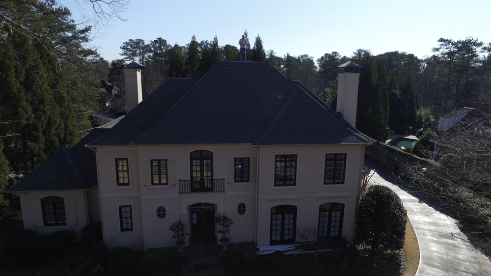 Slide of Brown Rooftops