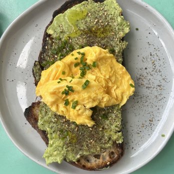 The Daily - Avocado toast with egg - Coffee & Tea Near Me - Charleston, South Carolina