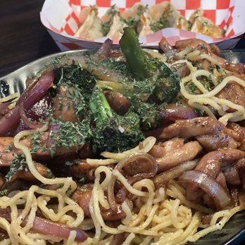 Luv Dduk - Chicken garlic Noodles - Korean Near Me - Cerritos, California