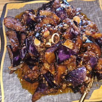 Joyee's Dumpling House - Egg plant with Szechaun sauce - Chinese Near Me - Vista, California Joyee's Dumpling House - Egg plant with Szechaun sauce - Chinese Near Me - Vista, California