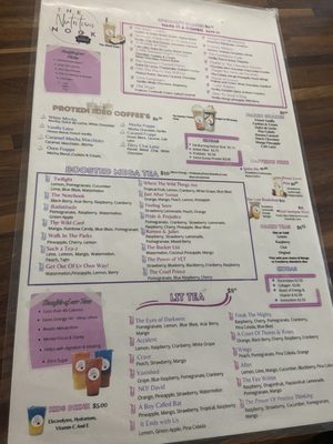 Menu photo 1 The Nutrition Nook Tavares, FL