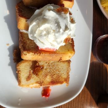 Another Broken Egg Cafe - Strawberry Pound Cake French Toast - Breakfast & Brunch Near Me - Elkridge, Maryland