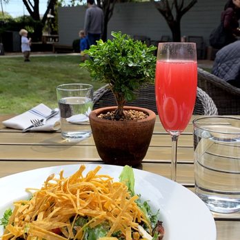 Tiny Boxwoods - Tinys Summer Salad Mimosas - New American Near Me - Houston, Texas Tiny Boxwoods - Tinys Summer Salad Mimosas - New American Near Me - Houston, Texas