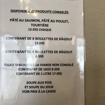 Le Chalutier - Possibilité d'achat de produit pour remporter à la maison - Canadian (New) Near Me - Laval, Quebec