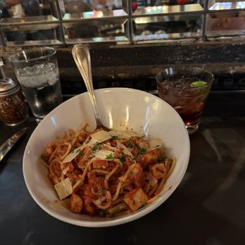 Sauce on the Blue - Linguine Fra Diavolo - Pizza Near Me - Silverthorne, Colorado Sauce on the Blue - Linguine Fra Diavolo - Pizza Near Me - Silverthorne, Colorado