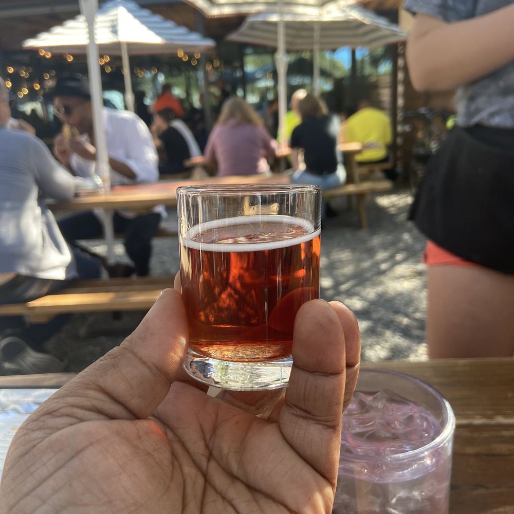 Easy Tiger - I don't really do beer but they do have cider which was a great sample choice - Beer Gardens Near Me - Austin, Texas Easy Tiger - I don't really do beer but they do have cider which was a great sample choice - Beer Gardens Near Me - Austin, Texas
