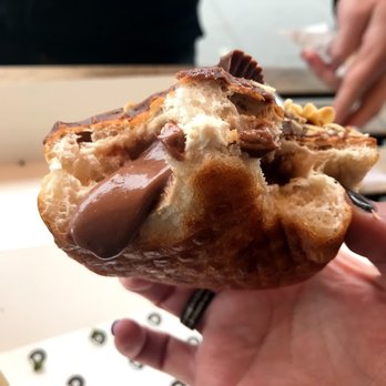 The Rolling Donut - Chocolate Peanut Butter guts - Donuts Near Me - Dublin, D The Rolling Donut - Chocolate Peanut Butter guts - Donuts Near Me - Dublin, D