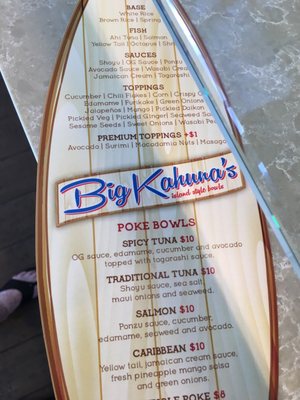Menu photo 6 Island Fin Poke Winter Springs, FL Menu photo 6 Island Fin Poke Winter Springs, FL