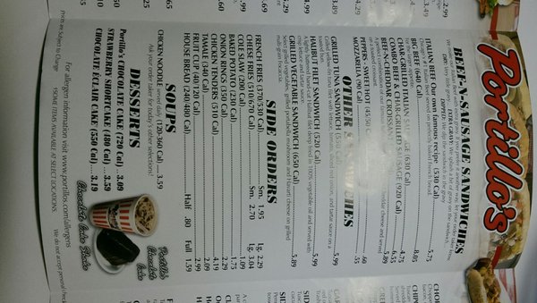 Menu photo 7 Portillo's Greenfield Greenfield, WI Menu photo 7 Portillo's Greenfield Greenfield, WI